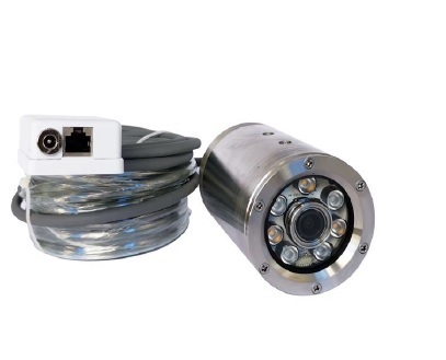 Underwater camera IP Ф70mm w/ zoom 50M cable/2MP resolutio