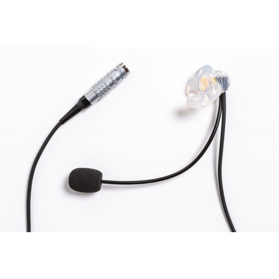 Lightweight Boom Mic for Protac hearing protection