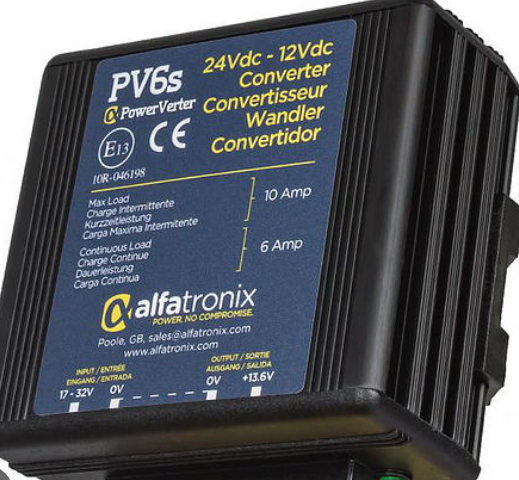 Voltage converter 24V /12V 6A PV6S WAPN4007A
